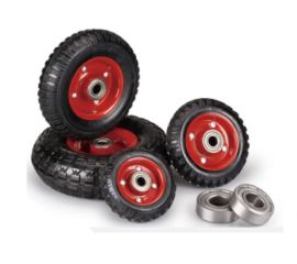 Колеса большегрузные на ось с протектором (резина)