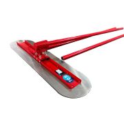 Гладилка для бетона нержавеющая сталь, лезвия 1200 х 300 мм, ручка 1800 мм TOR DMZ-B30