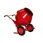 Бетоносмеситель 130 л TOR Б130Р-Максим с моторредуктором 220В (чугунный венец)
