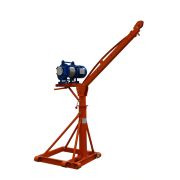 Мини-кран строительный TOR KM с поворотной стрелой и лебедкой KCD 500 кг 60 м 380В