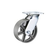 Колесо большегрузное поворотное SCS 80 200 мм чугунное (F)