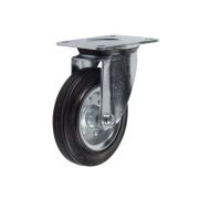 Колесо поворотное усиленное резина SRC 55 125 мм