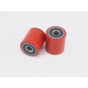 Колесо полиуретан 64х70 мм с подшипником для тележек гидравлических RHP/CW