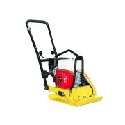 Виброплита 60 кг, 10,5кН (Honda) без бака, коврик, колесный комплект TOR C-60