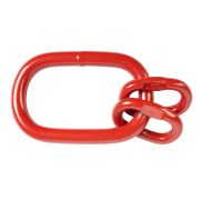 Кольцо овальное с дополнительными звеньями и плоским профилем TOR 26,5 t (г/п 26,5 т) (W)