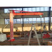 Кран консольный поворотный ручной TOR PSJ35025 250 кг, высота 3 м, стрела 5 м